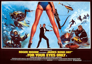 50 ans de James Bond en 24 affiches james bond 12 rien que pour vos james-bond-12-rien-que-pour-vos-yeux
