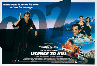 50 ans de James Bond en 24 affiches james bond 17 permis de tuer james-bond-17-permis-de-tuer