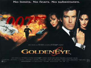 50 ans de James Bond en 24 affiches james bond 18 golden eye james-bond-18-golden-eye