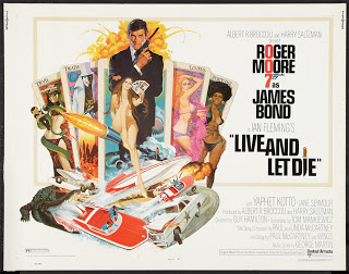 50 ans de James Bond en 24 affiches james bond 8 vivre et laisser mourir james-bond-8-vivre-et-laisser-mourir