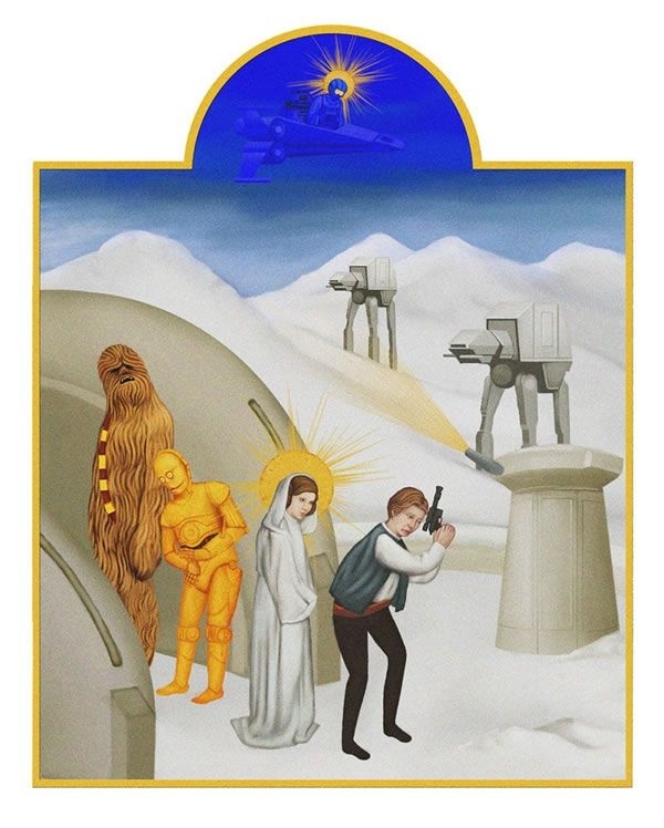 Starwars en manuscrits médiévaux starwars en manuscrits medievaux 2 starwars-en-manuscrits-medievaux-2