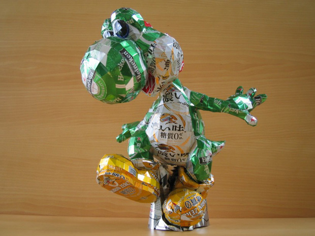 Un artiste japonais transforme les canettes en sculptures un artiste japonais transforme les canettes en sculptures yoshi canettes un-artiste-japonais-transforme-les-canettes-en-sculptures-yoshi-canettes