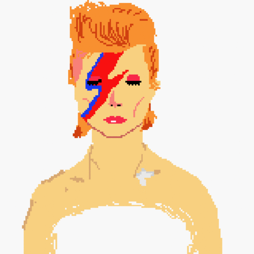 david-bowie Des monuments de l'histoire du rock en GIF david bowie gif 8 bits