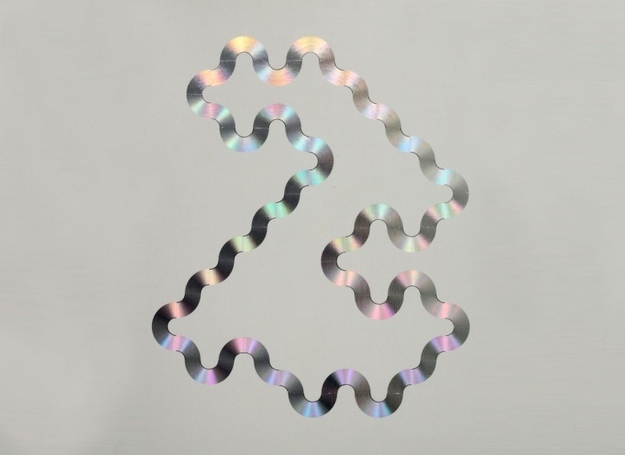 sculpture-cd sculptures à base de cd