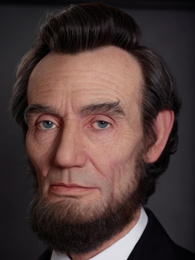Une sculpture d'Abraham Lincoln hyper réaliste Abraham Lincoln Sculpture par Kazuhiro Tsuji 04 Abraham-Lincoln-Sculpture-par-Kazuhiro-Tsuji-04