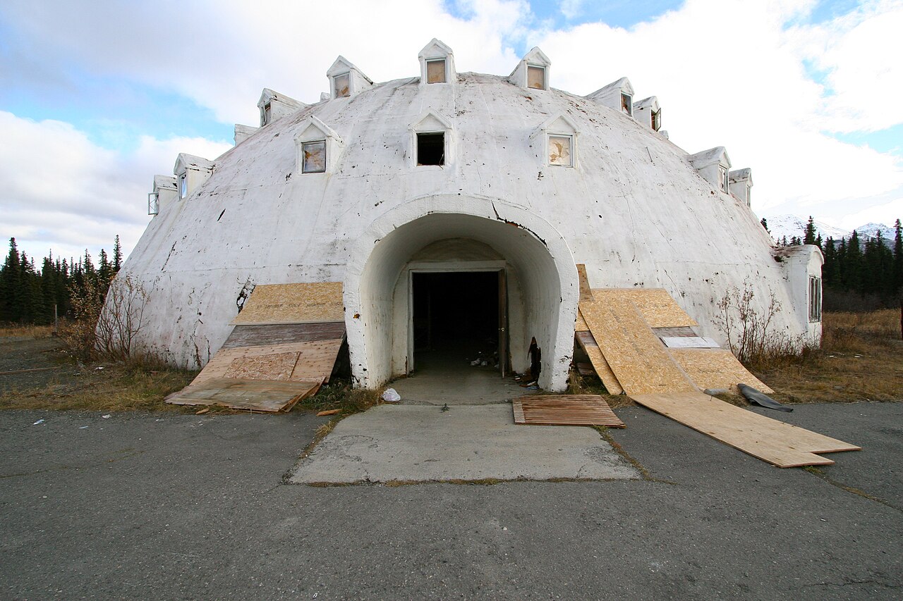 Igloo City abandonné en Alaska en 2010 Igloo City abandonné en Alaska en 2010
