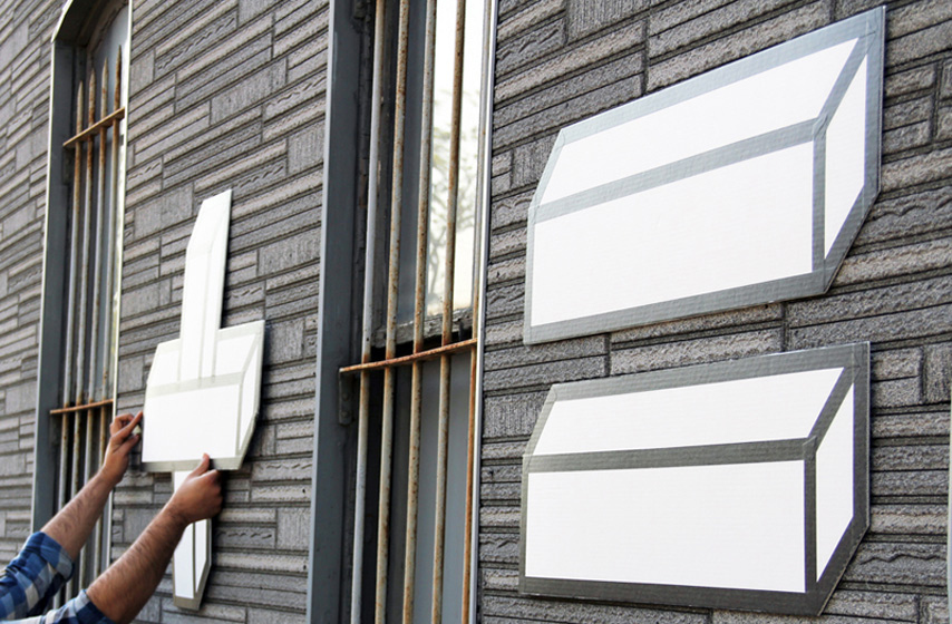 Le street art en illusion d'optique de Aakash Nihalani illusion optique street art aakash nihalani 10 illusion-optique-street-art-aakash-nihalani-10