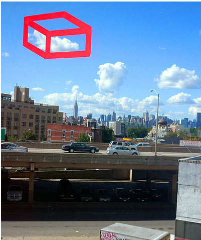 Le street art en illusion d'optique de Aakash Nihalani illusion optique street art aakash nihalani 17 illusion-optique-street-art-aakash-nihalani-17