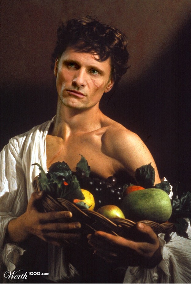 Des stars dans des classiques de la peinture célébrités classique peinture Viggo Mortensen célébrités-classique-peinture-Viggo-Mortensen