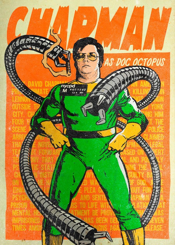 Des dictateurs en supervillains par Butcher Billy david chapman doc octopus david-chapman-doc-octopus