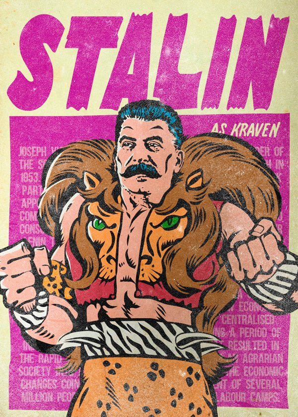 Des dictateurs en supervillains par Butcher Billy joseph stalline kraven joseph-stalline-kraven