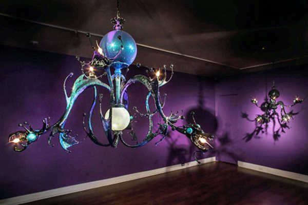 des lustres pieuvres par Adam Wallacavage lustres pieuvres 4 lustres-pieuvres-4