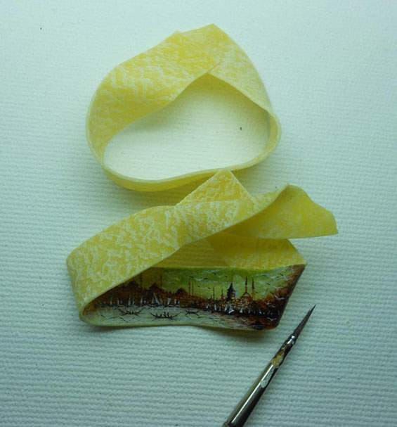 Micro-peinture par Hasan Kale micro peinture Hasan Kale 2 micro-peinture-Hasan-Kale-2