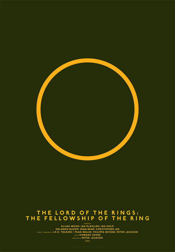 Des affiches de film minimalistes affiches de films minimalistes la communaute de l anneau affiches-de-films-minimalistes-la-communaute-de-l-anneau