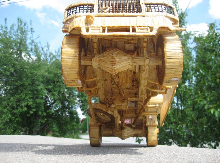 Des camions en allumettes par Djordje Balac camions en allumettes par djordje balac 3 camions-en-allumettes-par-djordje-balac-3