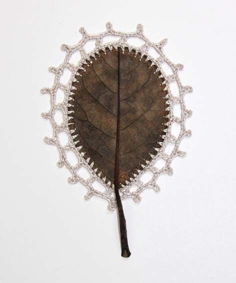Des feuilles brodées par Susanna Bauer feuilles brodees susanna bauer 3 feuilles brodées susanna-bauer-3
