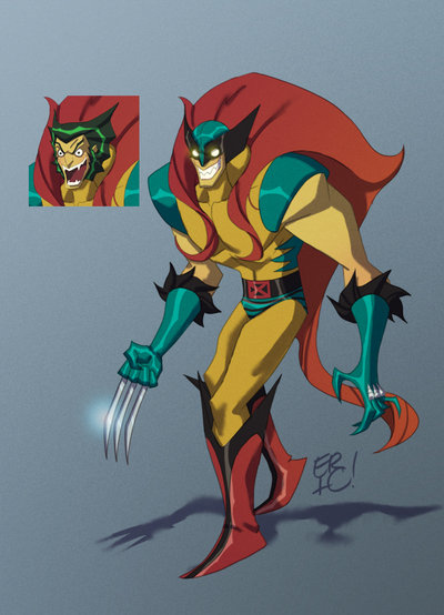 Mashups de super héros Marvel/DC mashups super heros the creeping wolverine mashups-super-heros-the-creeping-wolverine