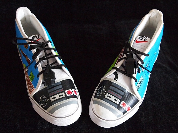 Des chaussures NES custom chaussures nes custom 2 chaussures-nes-custom-2