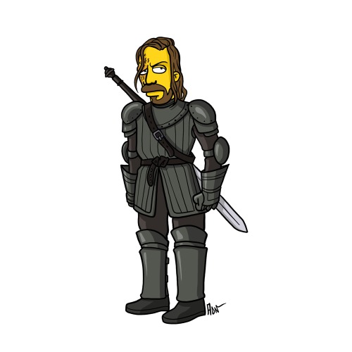 Une simpsonisation des personnages de Game of Thrones les personnages de game of thrones en simpsons sandor clegane les-personnages-de-game-of-thrones-en-simpsons-sandor-clegane