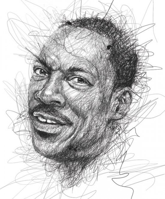 Portraits gribouillis par Vince Low portraits gribouillis vince low eddy murphy portraits-gribouillis-vince-low-eddy-murphy