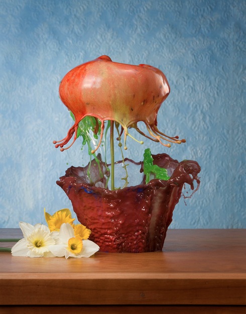 Des sculptures liquides de fleurs par Jack Long sculptures liquides de fleurs par jack long 6 sculptures-liquides-de-fleurs-par-jack-long-6