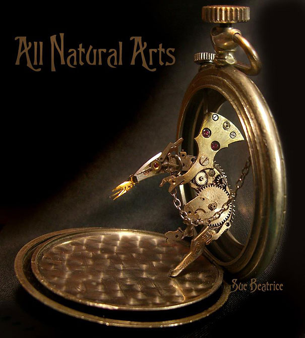 Recyclage de pièces de vieilles montres en sculpture par Susan Beatrice sculptures steampunk recyclage de pieces de vieilles montres 6 sculptures-steampunk-recyclage-de-pieces-de-vieilles-montres-6