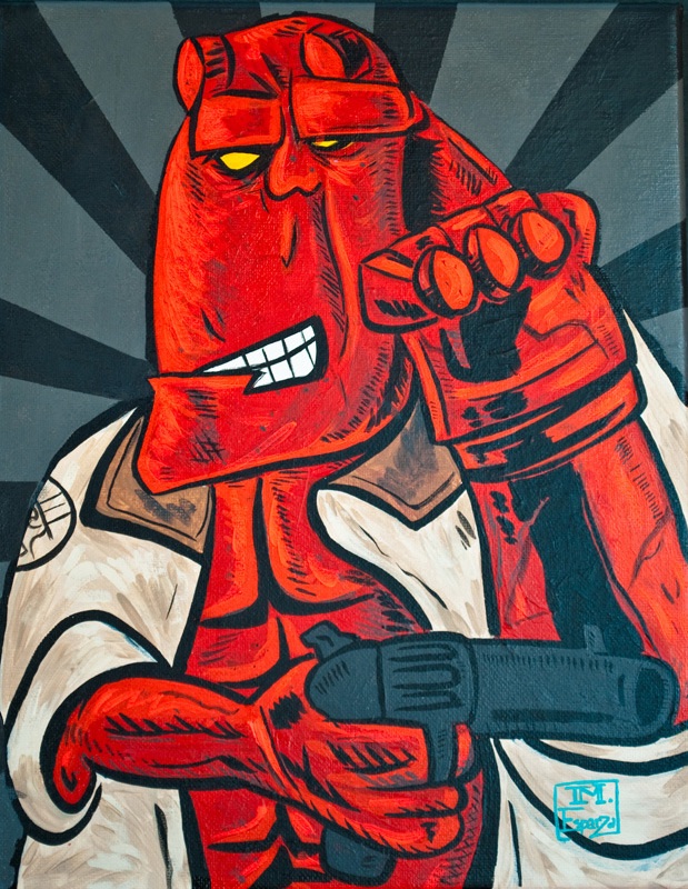 Peintures de Super Héros dans le style Picasso par Mike Esparza superheros style picasso mike esparza 1 superheros-style-picasso-mike-esparza-1