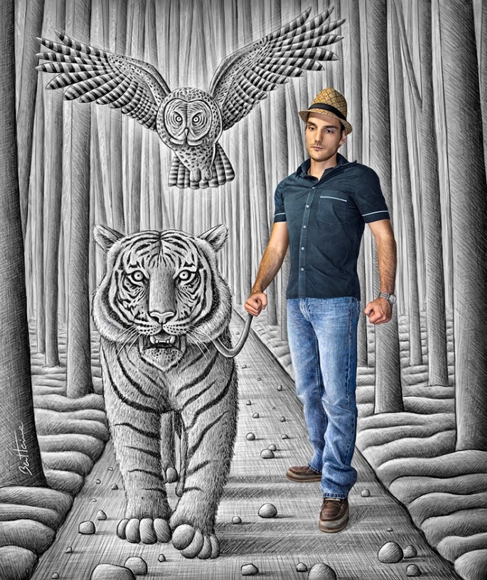 Dessins 3D géants de Ben Heine dessins 3d geants par ben heine 5 dessins-3d-geants-par-ben-heine-5