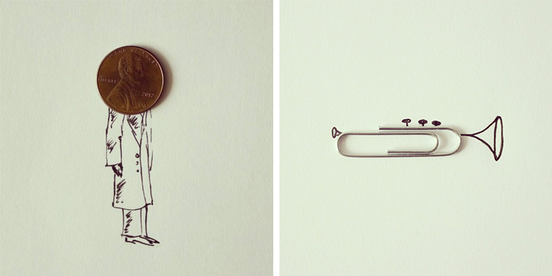 Des objets dans des dessins par Javier Pérez objets dans des dessins par javier perez 4 objets-dans-des-dessins-par-javier-pérez-4