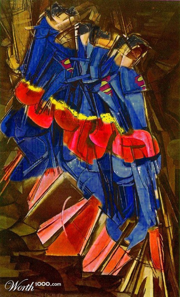 Super Heros dans des classiques de la peinture super heros dans des classiques de la peinture 10 super-heros-dans-des-classiques-de-la-peinture-10