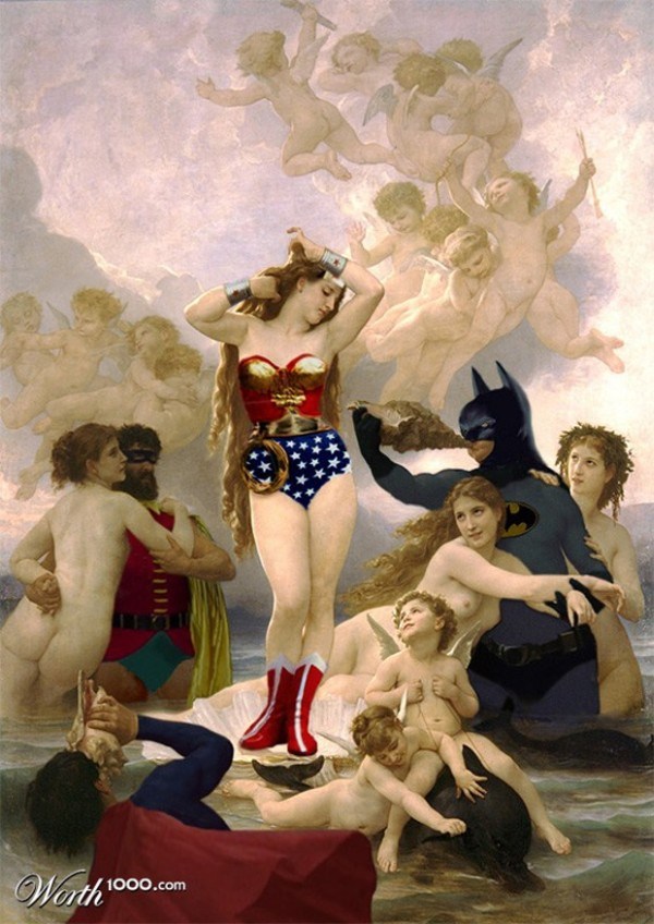 Super Heros dans des classiques de la peinture super heros dans des classiques de la peinture 14 super-heros-dans-des-classiques-de-la-peinture-14