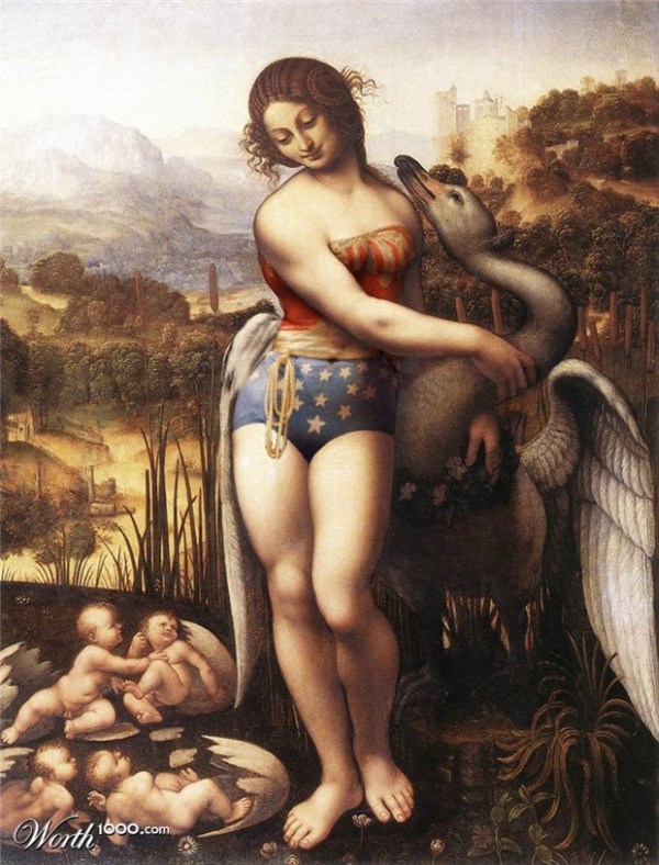 Super Heros dans des classiques de la peinture super heros dans des classiques de la peinture 17 super-heros-dans-des-classiques-de-la-peinture-17