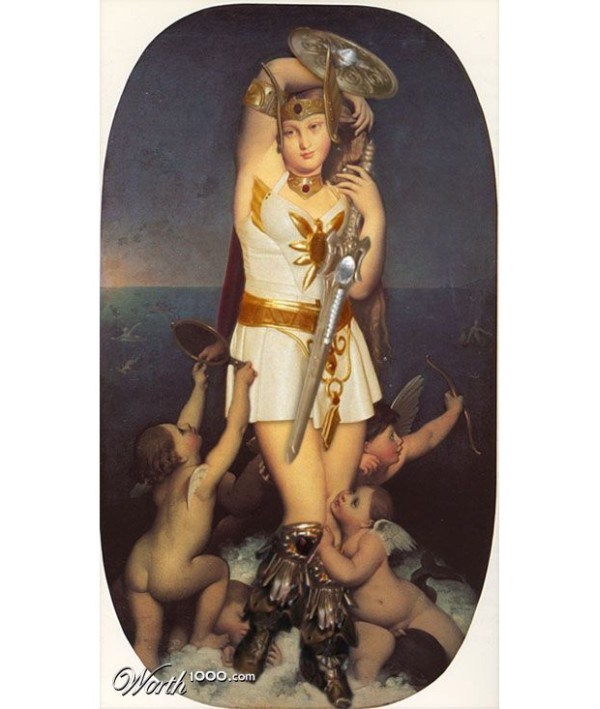 Super Heros dans des classiques de la peinture super heros dans des classiques de la peinture 6 super-heros-dans-des-classiques-de-la-peinture-6