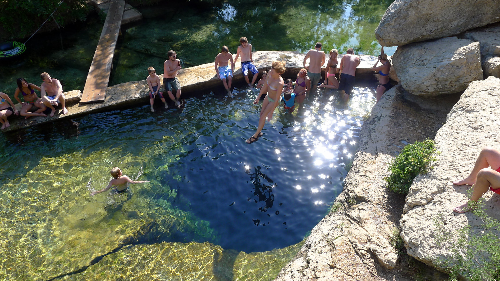 Jacobs Well puit de jacob du texas 1 Jacob’s Well, puits naturel du Texas près de Wimberley