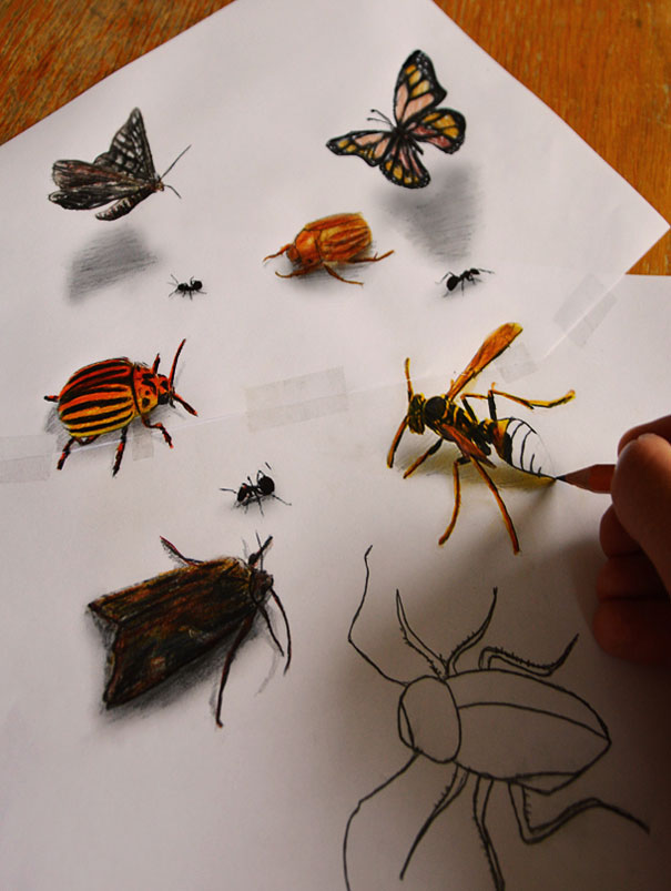 Les dessins en 3D de Ramon Bruin dessins 3d de ramon bruin 3 dessins-3d-de-ramon-bruin-3