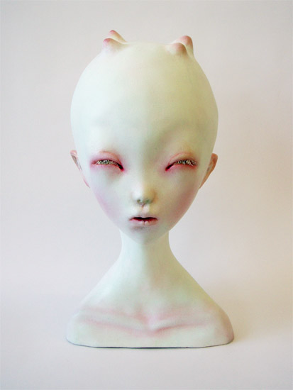 Des sculptures d'humanoïdes dévorés par la nature par Ishibashi Yui sculptures humanoides devores par les vegetaux par ishibashi yui 10 sculptures-humanoides-devores-par-les-vegetaux-par-ishibashi-yui-10