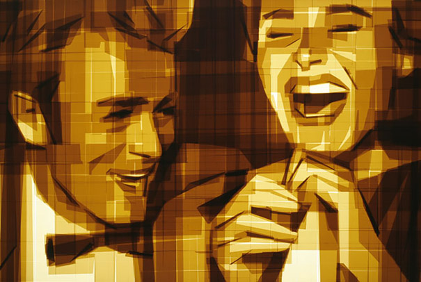 Des tableaux avec du scotch d'emballage tableaux avec du scotch d emballage 3 tableaux-avec-du-scotch-d-emballage-3