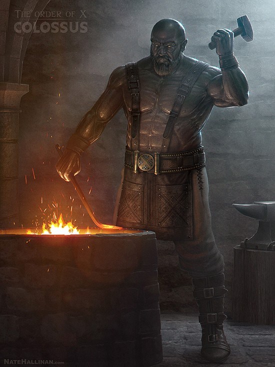 X-men médiévaux x men medievaux colossus x-men-médiévaux-colossus