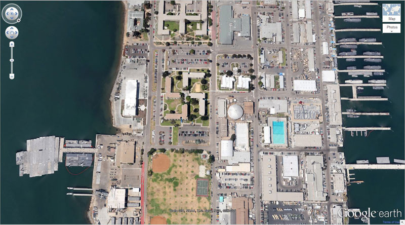 50 découvertes insolites sur google earth 50 decouvertes etonnantes sur google earth batiment croix gammee coronado 50-decouvertes-etonnantes-sur-google-earth-batiment-croix-gammee-coronado