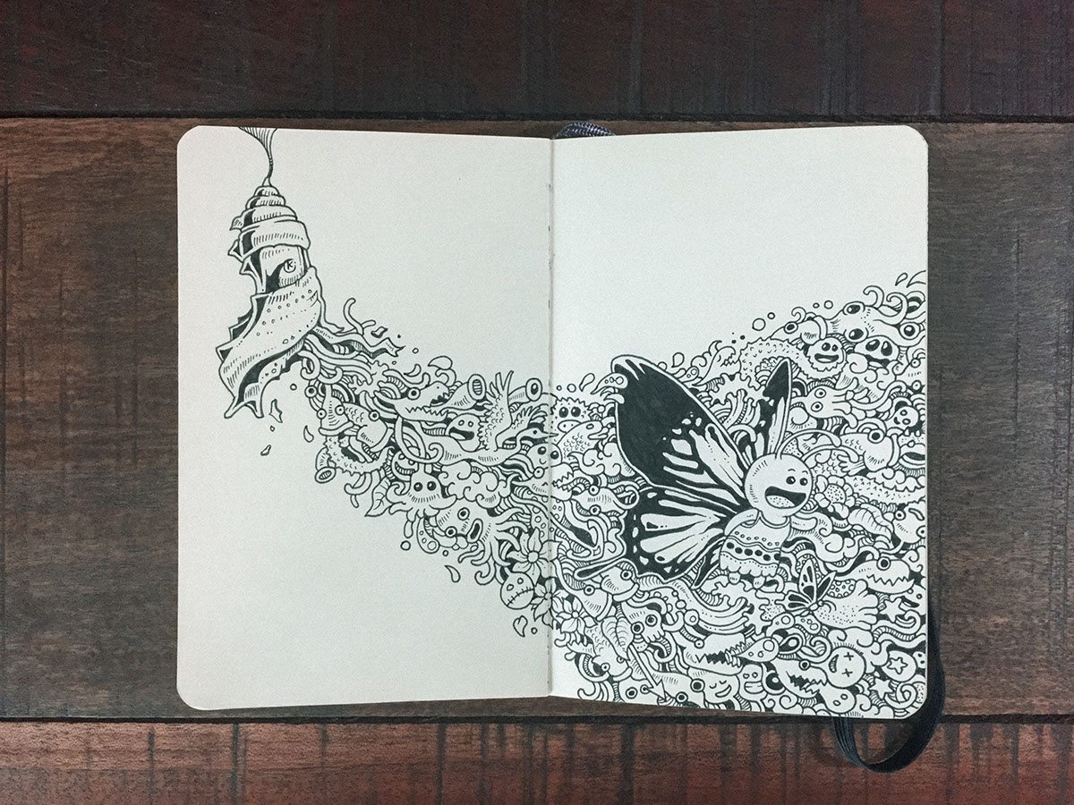 Les incroyables gribouillis de Kerby Rosanes Les incroyables gribouillis de Kerby Rosanes 4 Les-incroyables-gribouillis-de-Kerby-Rosanes-4