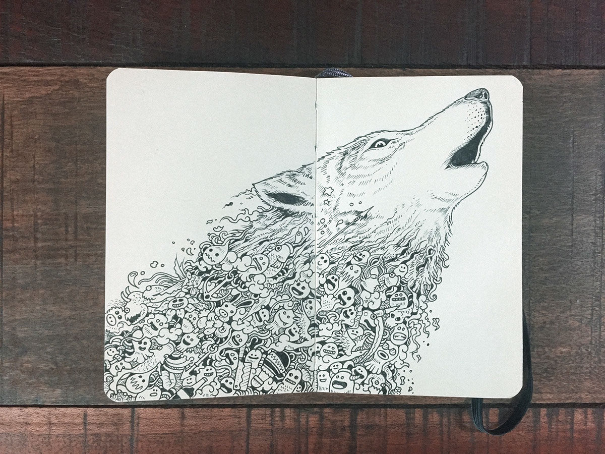 Les incroyables gribouillis de Kerby Rosanes Les incroyables gribouillis de Kerby Rosanes 6 Les-incroyables-gribouillis-de-Kerby-Rosanes-6