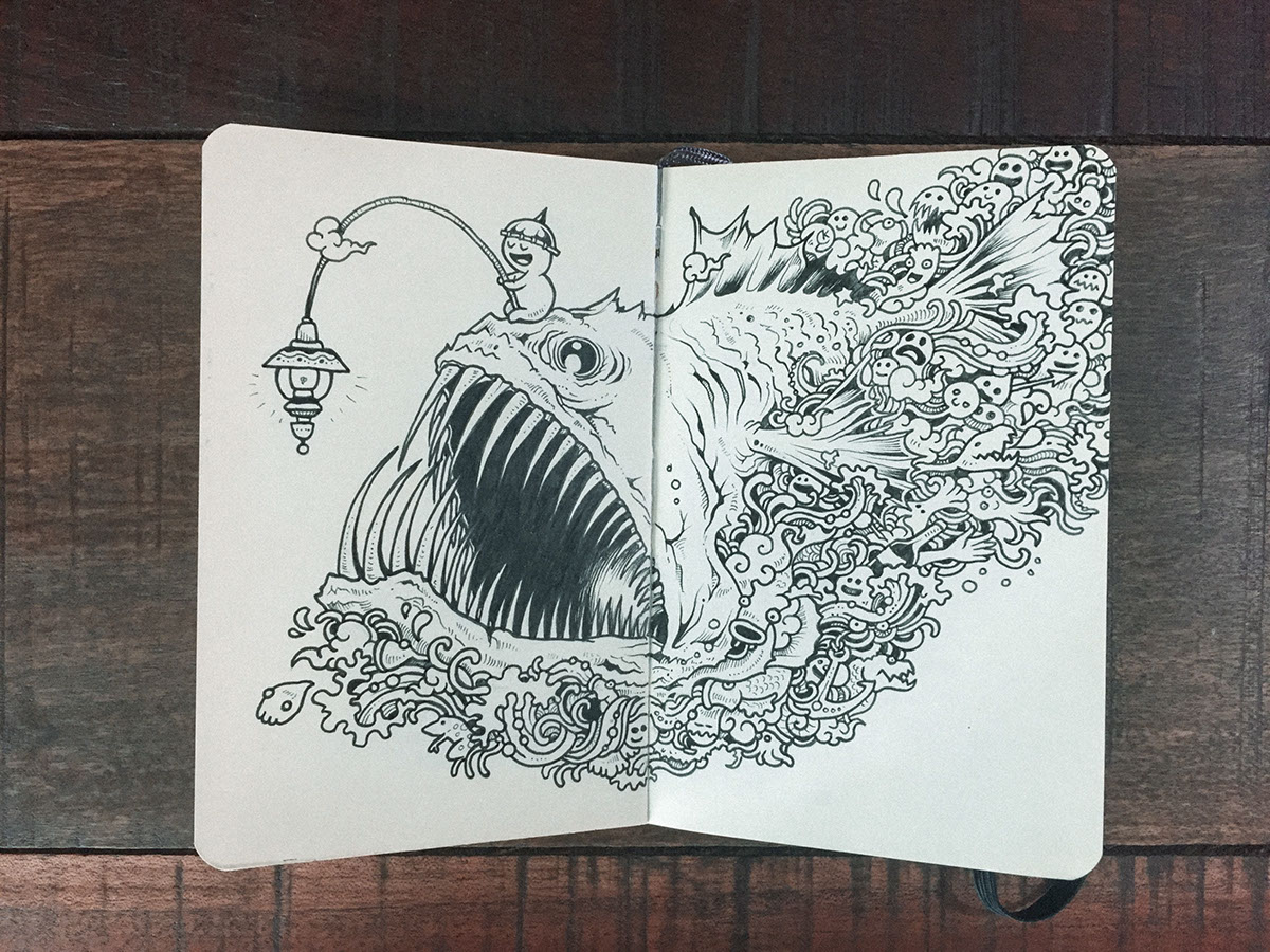 Les incroyables gribouillis de Kerby Rosanes Les incroyables gribouillis de Kerby Rosanes 9 Les-incroyables-gribouillis-de-Kerby-Rosanes-9