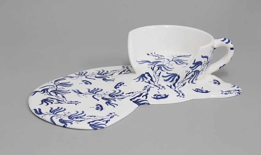 Les porcelaines fondues de Livia Marin les porcelaines fondues degoulinantes de livia marin 10 les-porcelaines-fondues-degoulinantes-de-livia-marin-10