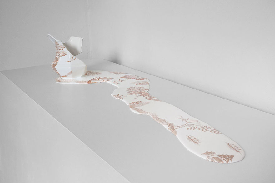 Les porcelaines fondues de Livia Marin les porcelaines fondues degoulinantes de livia marin 4 les-porcelaines-fondues-degoulinantes-de-livia-marin-4