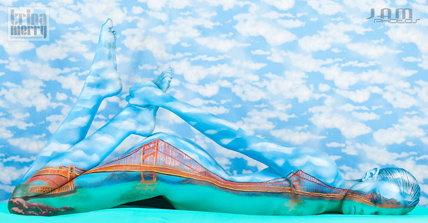 Les illusions Body Painting de Trina Merry etonnantes illusions body painting de trina merry 3 etonnantes-illusions-body-painting-de-trina-merry-3