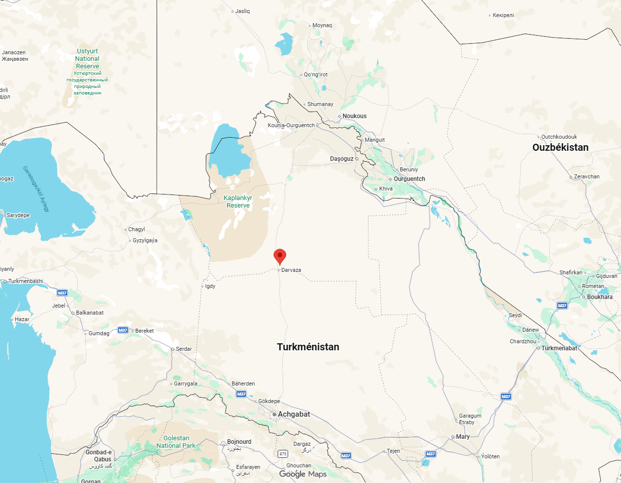 le cratere de darvaza porte de l enfer turkmenistan maps le cratere de darvaza porte de l enfer turkmenistan maps