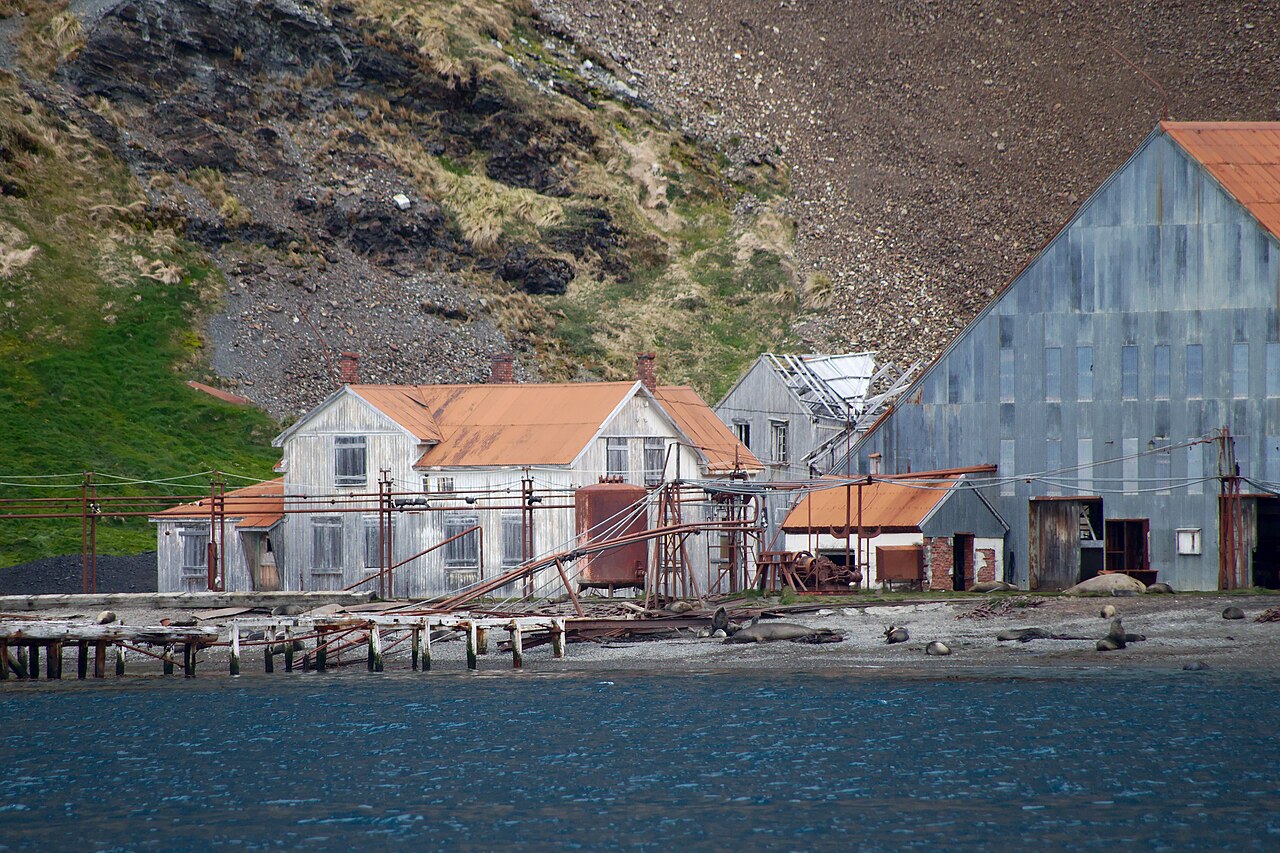 Manager's Villa de Stromness atteinte par Shackleton en 1916 Manager's Villa de Stromness atteinte par Shackleton en 1916