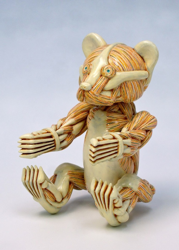 Les sculptures anatomiques bizarres de Masao Kinoshita masao kinoshita sculptures anatomiques bizarres ganesh ourson masao-kinoshita-sculptures-anatomiques-bizarres-ganesh-ourson