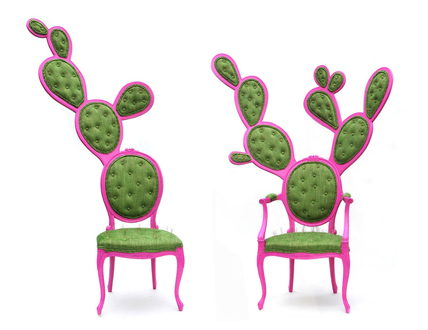 28 chaises design où quand le mobilier devient de l'art 28 chaises design originales cactus 1 28-chaises-design-originales-cactus-1