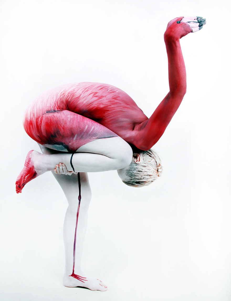 Les body-painting d'organes et d'animaux de Gesine Marwedel body painting organes animaux gesine marwedel 5 body-painting-organes-animaux-gesine-marwedel-5